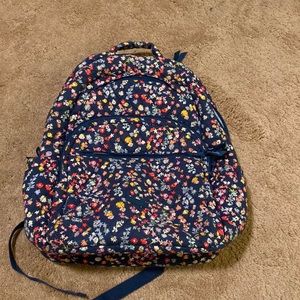 Blue flower Vera Bradley backpack